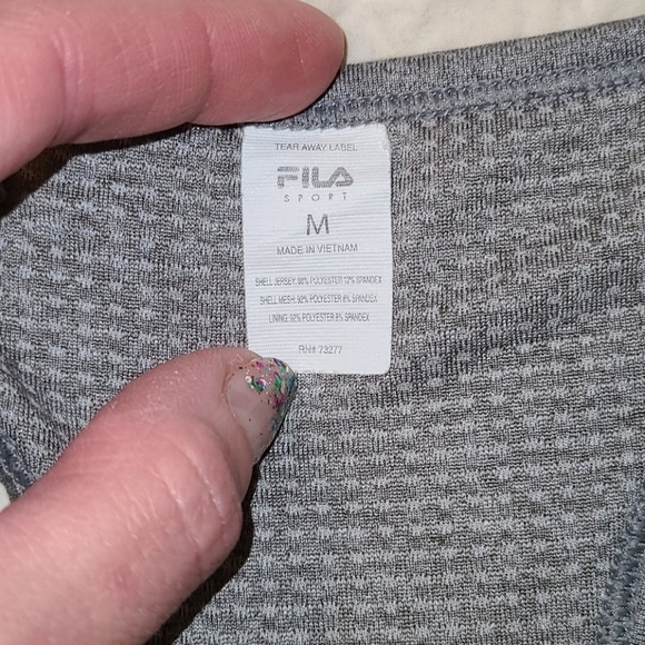 EUC Fila Sport Padded Sports Bra - Picture 3 of 4